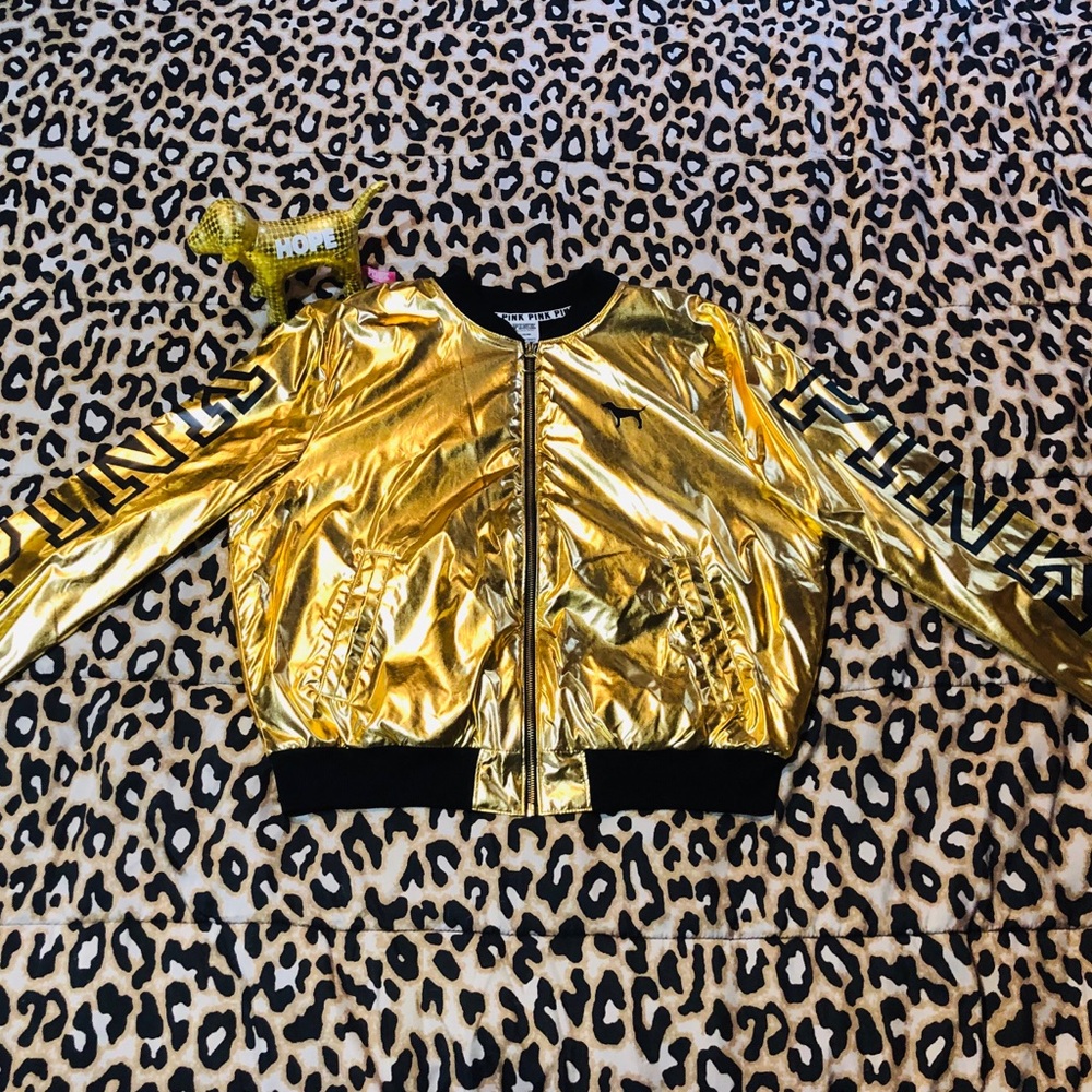 Ltd Edition Metallic Bomber Jacket (Sherpa) Gem